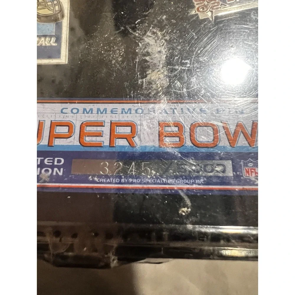 NFL Colts & Bears Super Bowl XLI Commemorative Pin Set, 3245/5000 Sealed Set‎